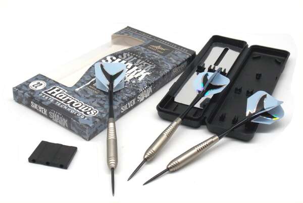 Freccette Harrows Silver Shark con punte in metallo 22 grammi