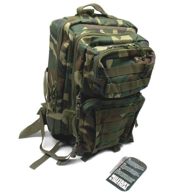 Zaino tattico Delfiero modello Blatex 35 litri mimetico americano