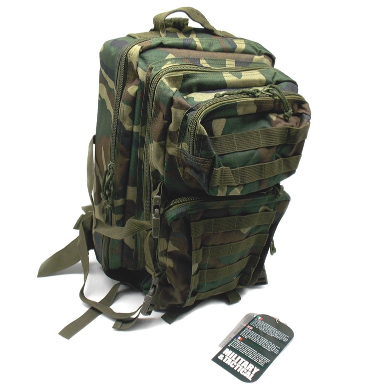 Zaino tattico Delfiero modello Blatex 35 litri mimetico americano