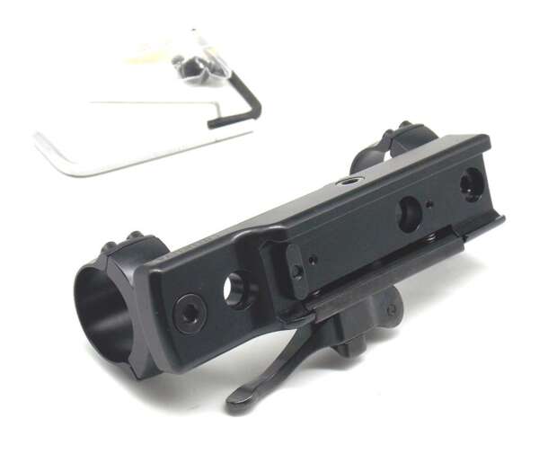 Attacco monoblocco Contessa con anelli da 25 mm base weaver - immagine 2
