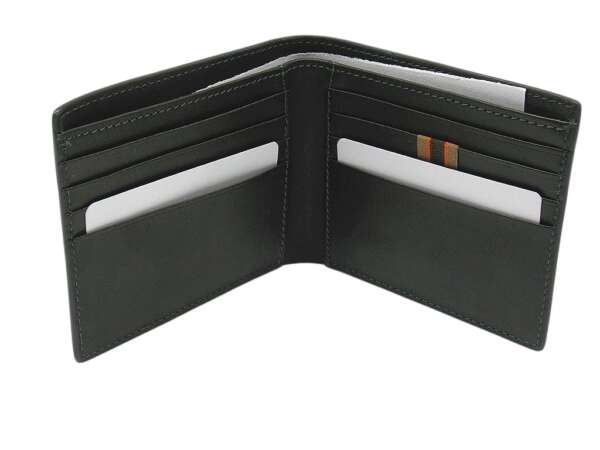 Portafoglio Beretta Bifold in pelle verde - immagine 2