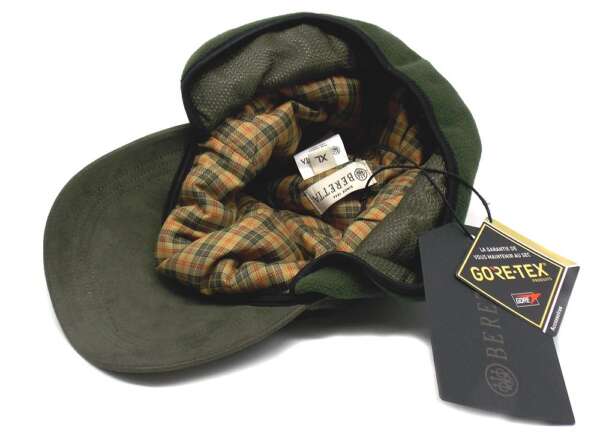Berretto Beretta Forest reversibile invernale velluto verde e Gore-tex - immagine 2