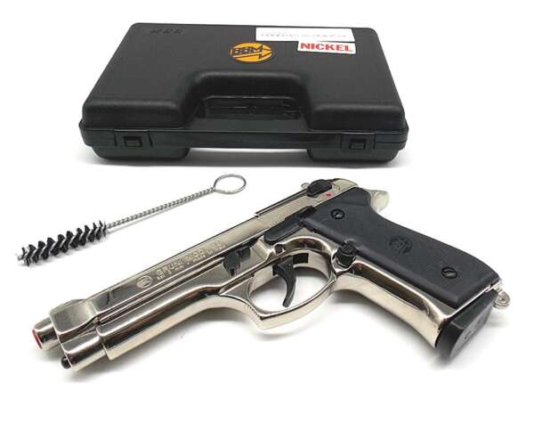 Pistola Bruni a salve 92 inox calibro 9 mm Top Firing