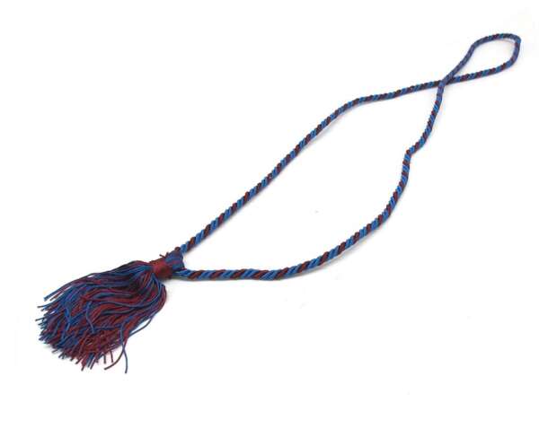 Cordoncino per calendario rosso e blu