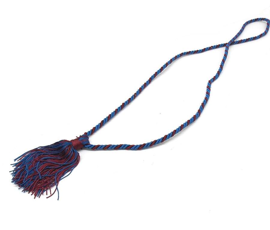 Cordoncino per calendario rosso e blu