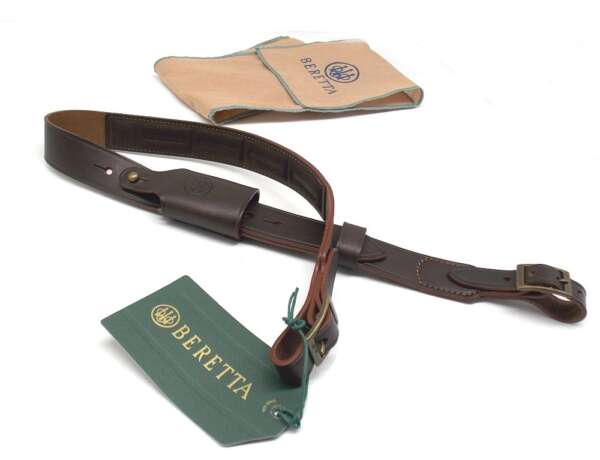 Bretella Beretta in cuoio porta fucile - immagine 3