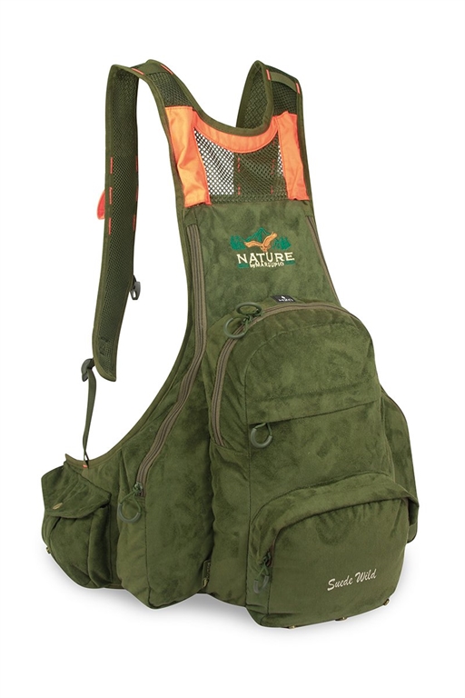 Zaino Gilet Trisacca Nature Suede Wild verde