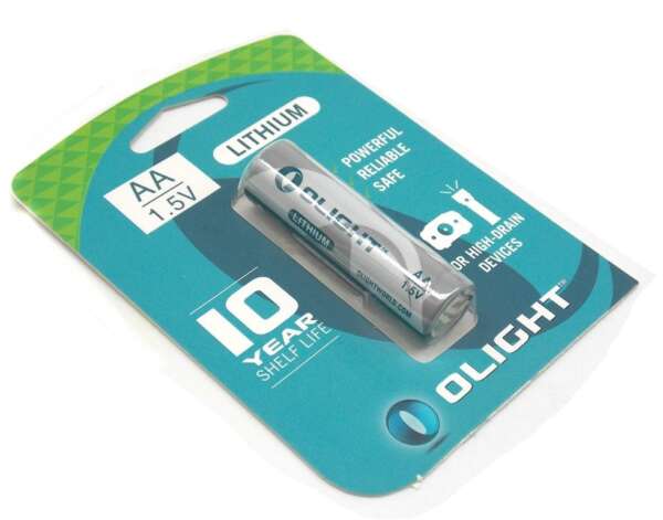 Batteria Olight al litio AA 1,5V - immagine 2
