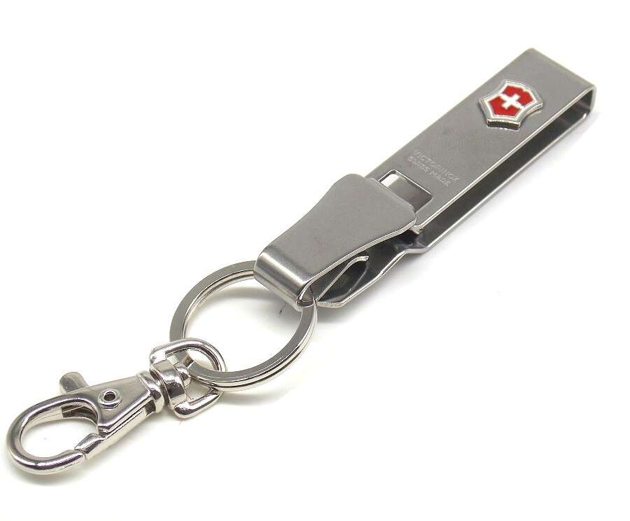Portachiavi Victorinox in metallo da cintura