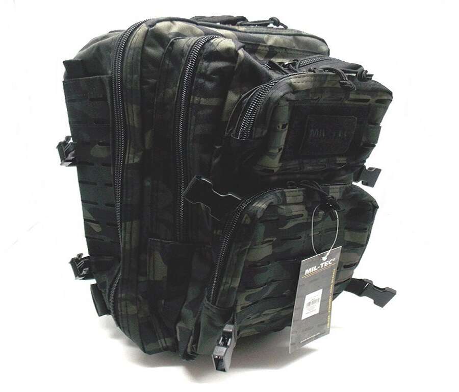 Zaino Miltec nero vegetato 36 litri