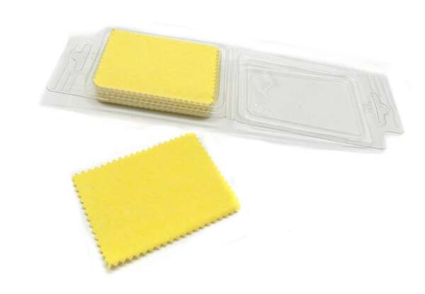 Pannetto giallo Delfiero per pulizia armi 15 pezzi