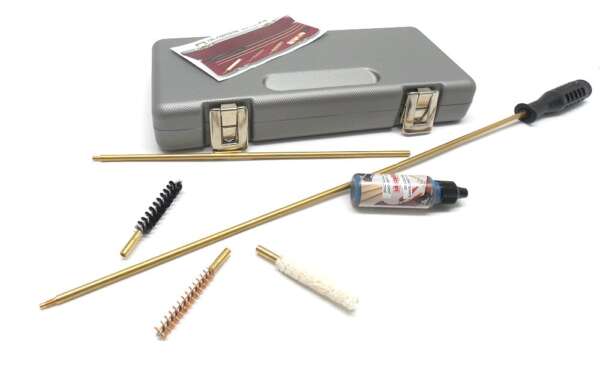 Kit completo pulizia carabina Delfiero in valigetta calibro 22 5 223