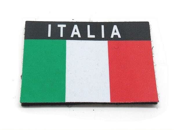 Scudetto Italia rettangolare con strip - immagine 2
