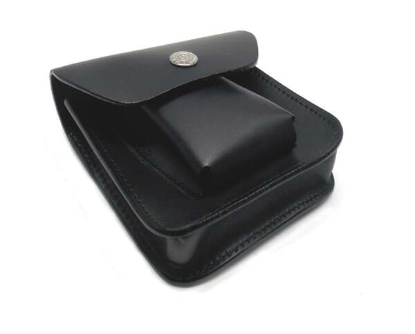 Porta manette cuoio Vega 1P24 tipo PS - NERO-U