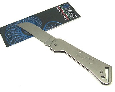 Coltello Mac da barca in acciaio temperato Clipper
