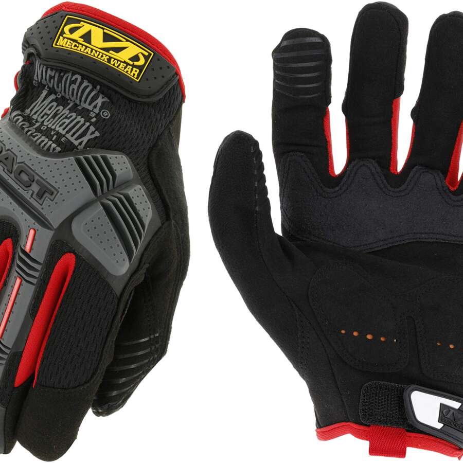 GUANTI MECHANIX M-PACT NERO/ROSSO