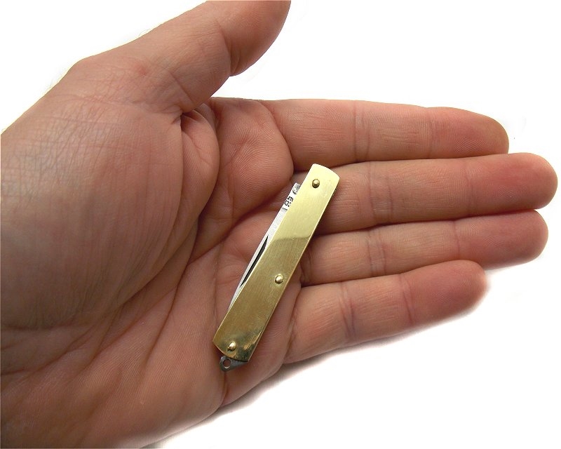Coltello siciliano ottone 260 cm11
