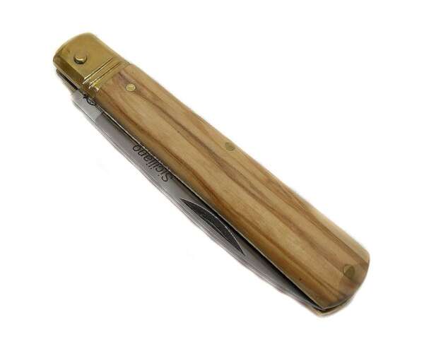 Coltello siciliano 986 cm 15 ulivo manico - immagine 3