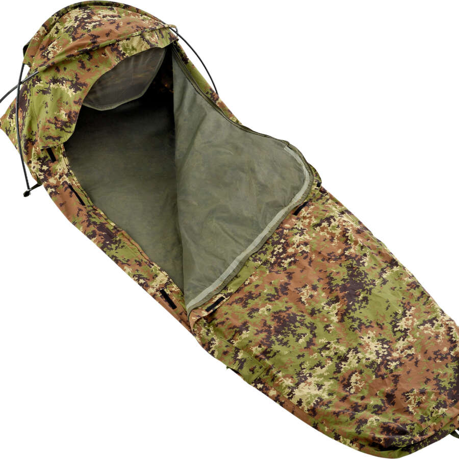 DEFCON 5 BIVI TENT SINGOLA con COMPRESSION BAG Vegetato Italiano