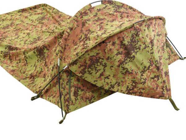 DEFCON 5 TENDINA DOPPIA CON COMPRESSION BAG Vegetato Italiano - immagine 3