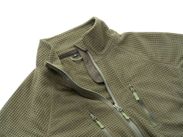 DEFCON 5 Giacca in pile tattico Eagle con cerniera completa Coyote Brown - immagine 3