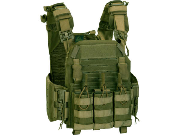 DEFCON 5 STORM PLATE CARRIER WITH QUICK RELEASE SYSTEM+TRIPLE MAG POUCH - immagine 9