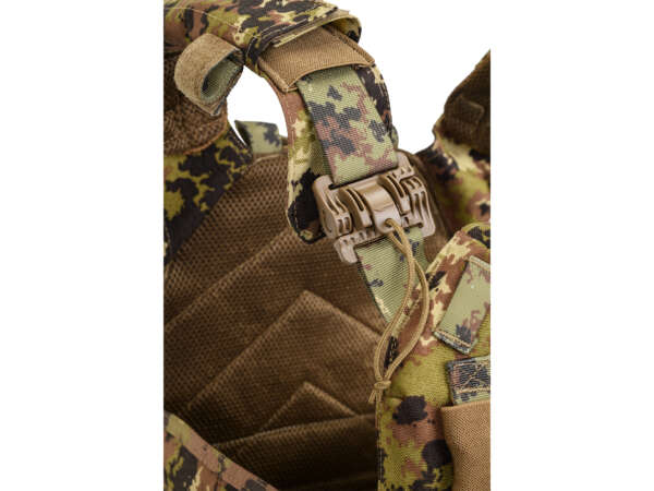 DEFCON 5 STORM PLATE CARRIER WITH QUICK RELEASE SYSTEM+TRIPLE MAG POUCH Multi Camo - immagine 3