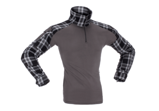 Camicia da combattimento in flanella - NERO