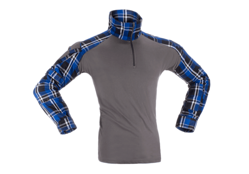 Camicia da combattimento in flanella - BLU