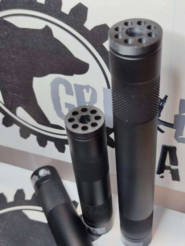 SILENZIATORI IN METALLO 3,5cm ASG cecchino HPA GBB - immagine 4