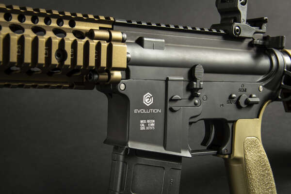 EVOLUTION RECON MK18 MOD. 1 10.8"  BRONZE ETS III FULL METAL - immagine 5