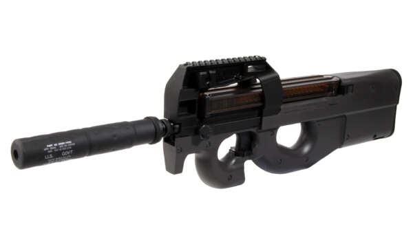 TOKIO MARUI AEG P90 TRIPLE RAIL SILENCER - immagine 4