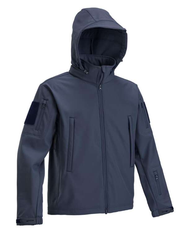 DEFCON 5 GIACCA TATTICA SOFTSHELL BLU