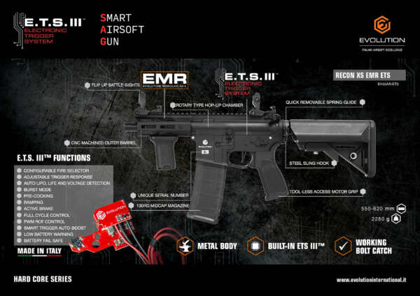 EVOLUTION RECON XS EMR ETS(EH33AR-ETS) - immagine 4
