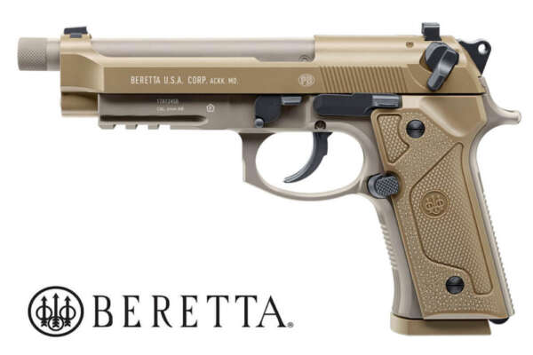UMAREX PISTOLA BERETTA SOFTAIR M9A3 CO2 FULL METAL FDE