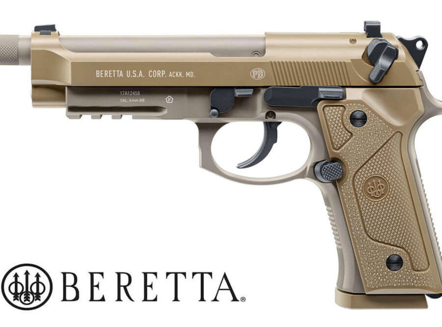 UMAREX PISTOLA BERETTA SOFTAIR M9A3 CO2 FULL METAL FDE