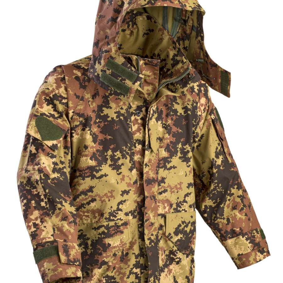 DEFCON 5 GIACCA PARKA II GENERAZIONE ( SENZA PILE INTERNO ) - VEGETATO ITALIANO, S