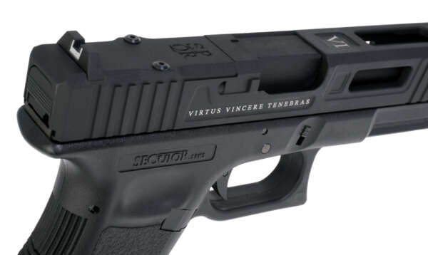 SECUTOR ARMS PISTOLA CO2 BLOW BACK GLADIUS MAGNA VI BLACK - immagine 5
