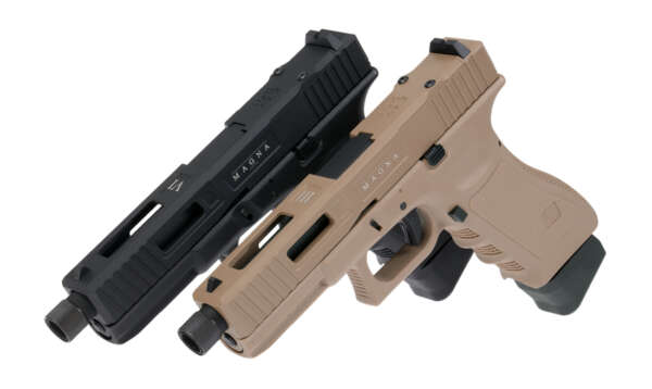 SECUTOR ARMS PISTOLA CO2 BLOW BACK GLADIUS MAGNA VI BLACK - immagine 2