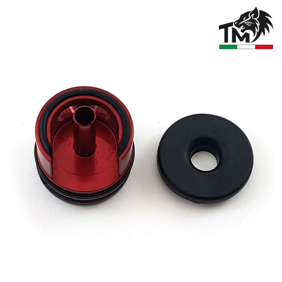 TESTA CILINDRO IN ERGAL CON PAD BLACK (TCMMV2B)