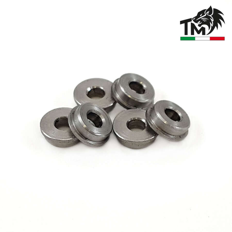 TOP MAX BOCCOLE INOX A BASSO PROFILO - 7 mm PROFILO MEDIO