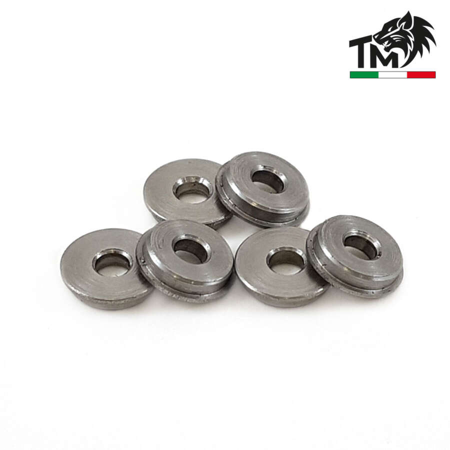 TOP MAX BOCCOLE INOX A BASSO PROFILO - 8 mm