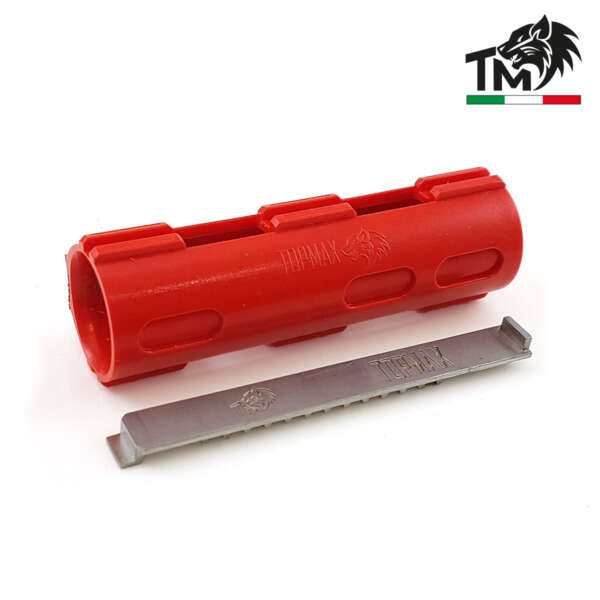 PISTONE ALLEGGERITO PRO IN DELRIN – CREMAGLIERA IN M.I.M. (TMPTNA/MIM) - immagine 2