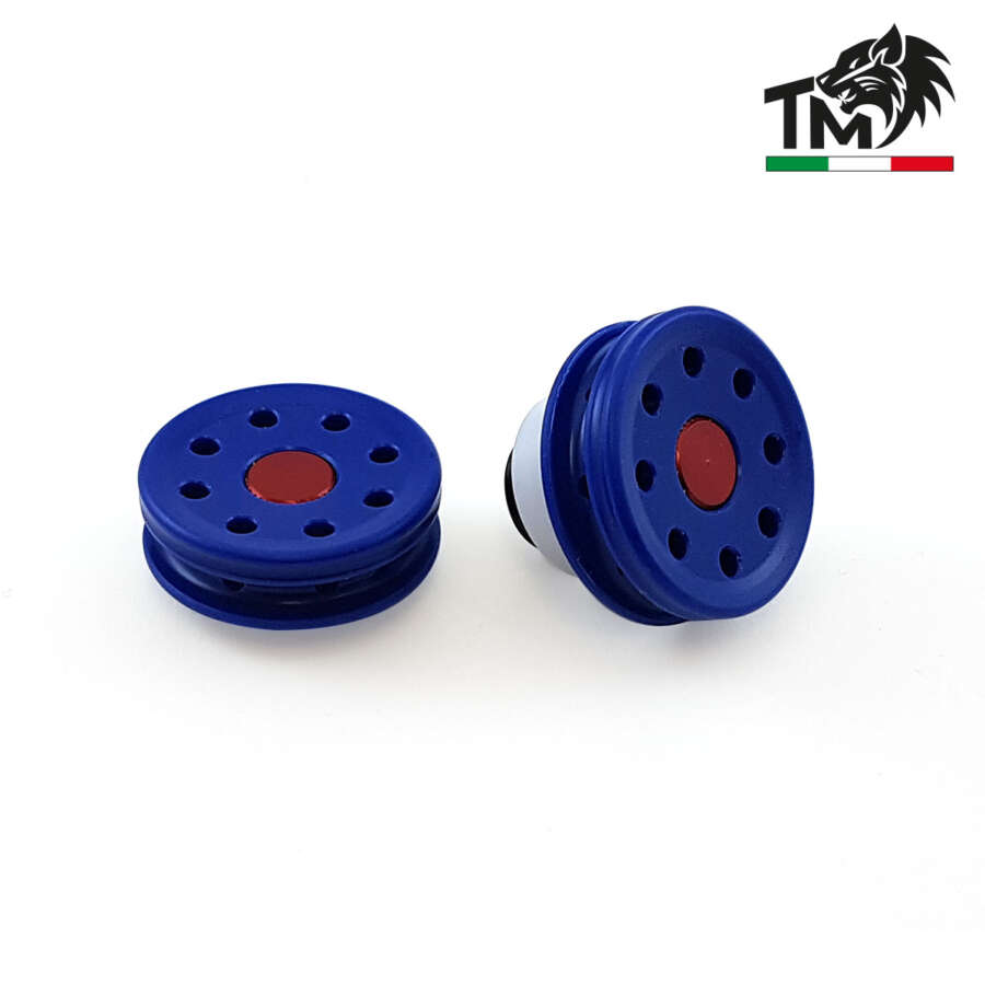TESTA PISTONE BLU POWER TOPMAX CON FORI RADIALI (TPBPWMM-D)