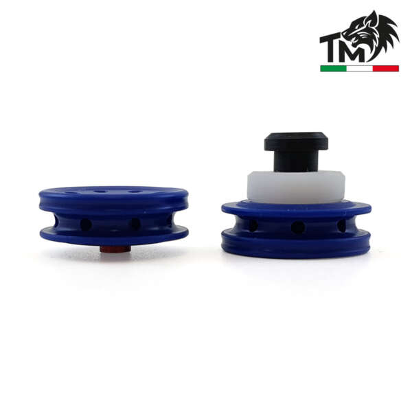 TESTA PISTONE BLU POWER TOPMAX CON FORI RADIALI (TPBPWMM-D) - immagine 3