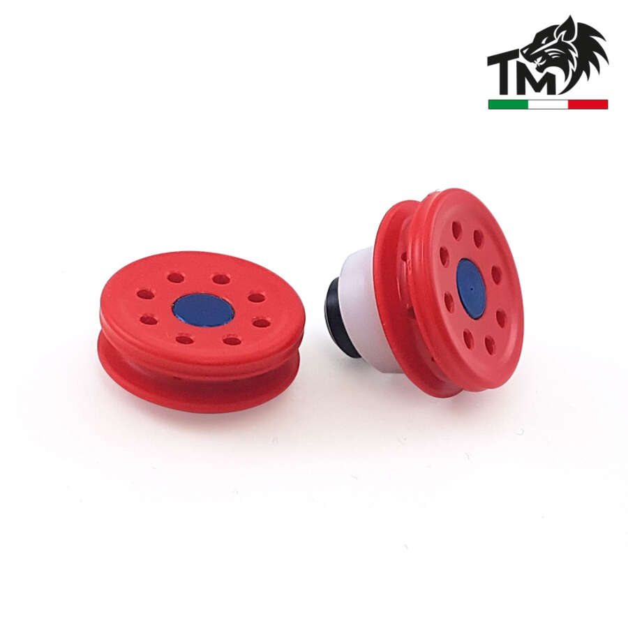 TESTA PISTONE RED POWER TOPMAX CON FORI RADIALI (TPRPWMM-D)
