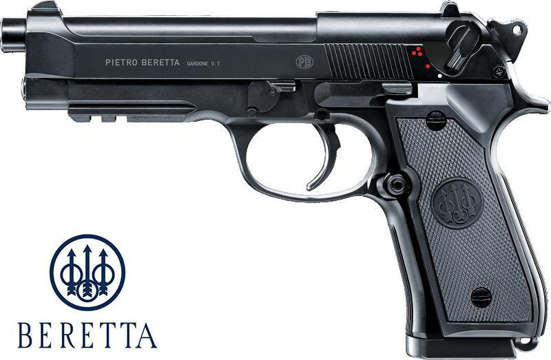 UMAREX PIST ELETT.BERETTA 92A1 BATTERIA E CARICA BATTERIA INCLUSI