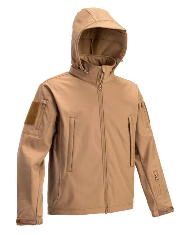 DEFCON 5 GIACCA TATTICA SOFTSHELL Coyote Brown