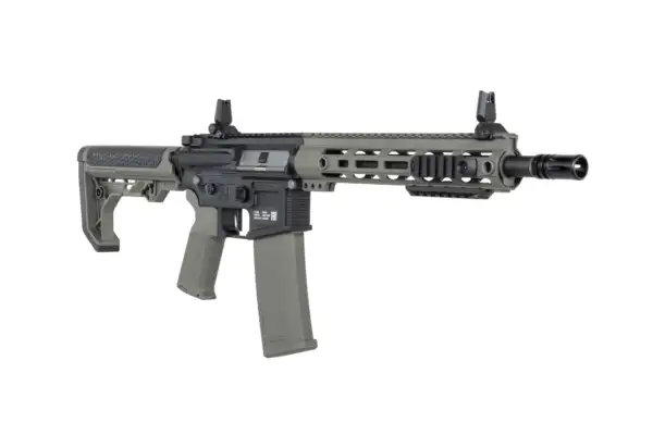 Specna Arms SA-F05-RL FLEX Light Ops Stock Nuovo ricevitore HAL ETU Olive - immagine 5