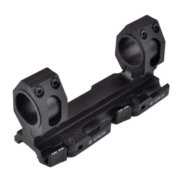 AIM-O ATTACCO PER OTTICHE DIAMETRO 30mm/1" NERO (AO9012-B) - immagine 3